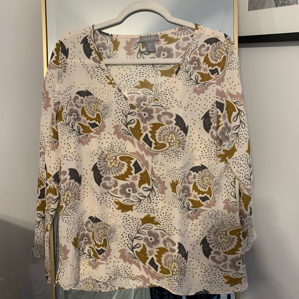 V-neck Blouse